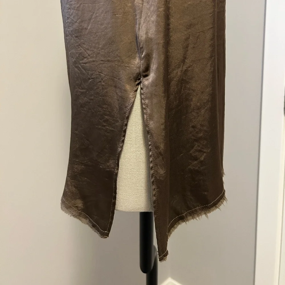 NWT Helmet Lang Silk Top - Picture 6 of 15